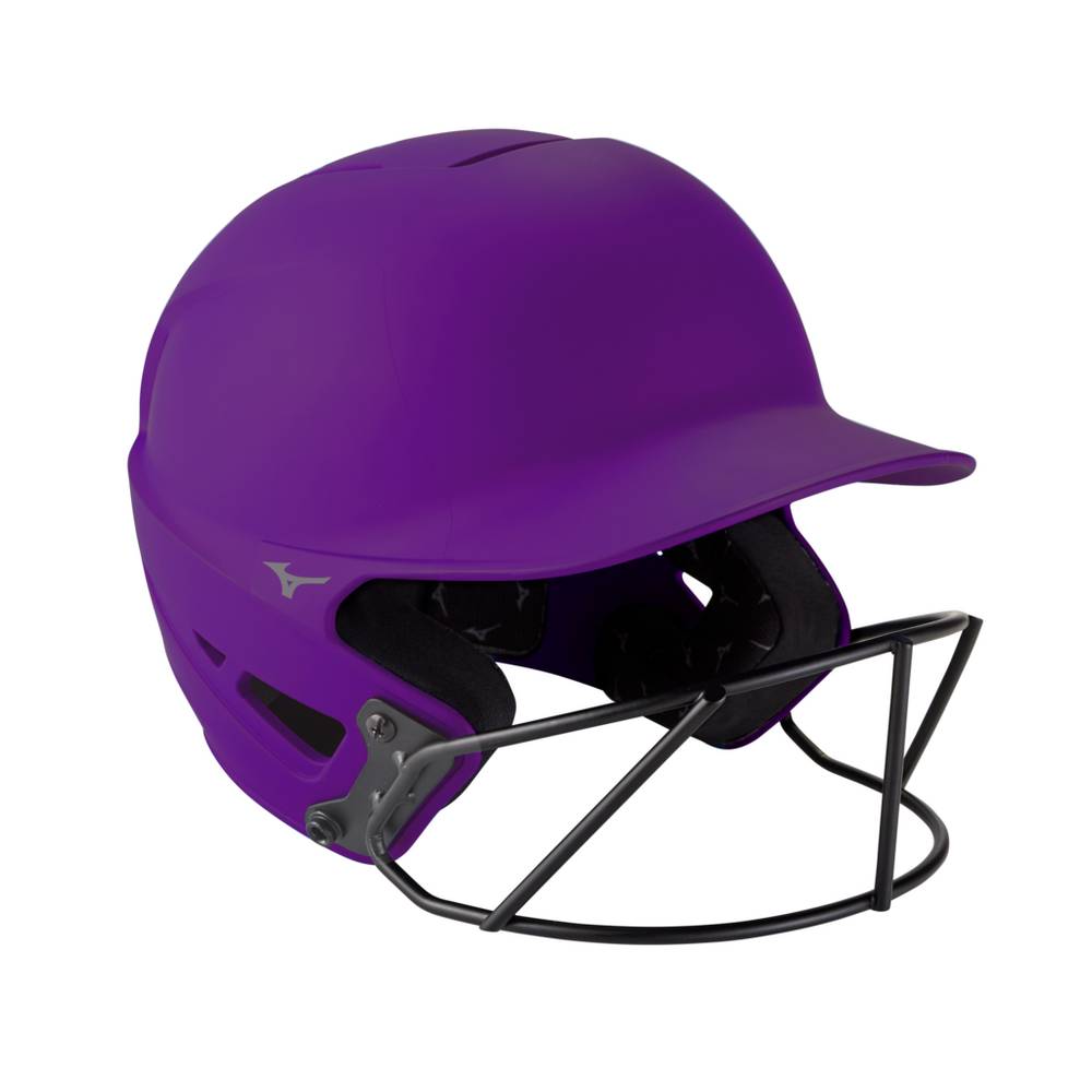 Mizuno Women's F6 Fastpitch Softball Batting Helmet Purple (380395-BCG)